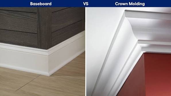 Baseboard and Crown Molding